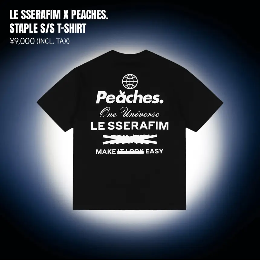 LE SSERAFIM x Peaches. | SNKRDUNK