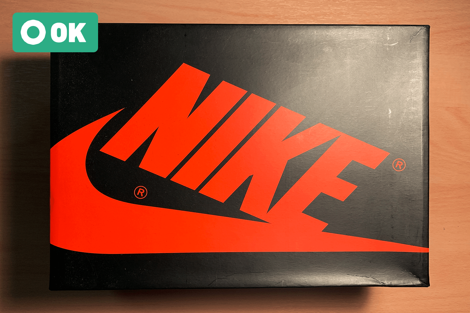 Light dent in the box.